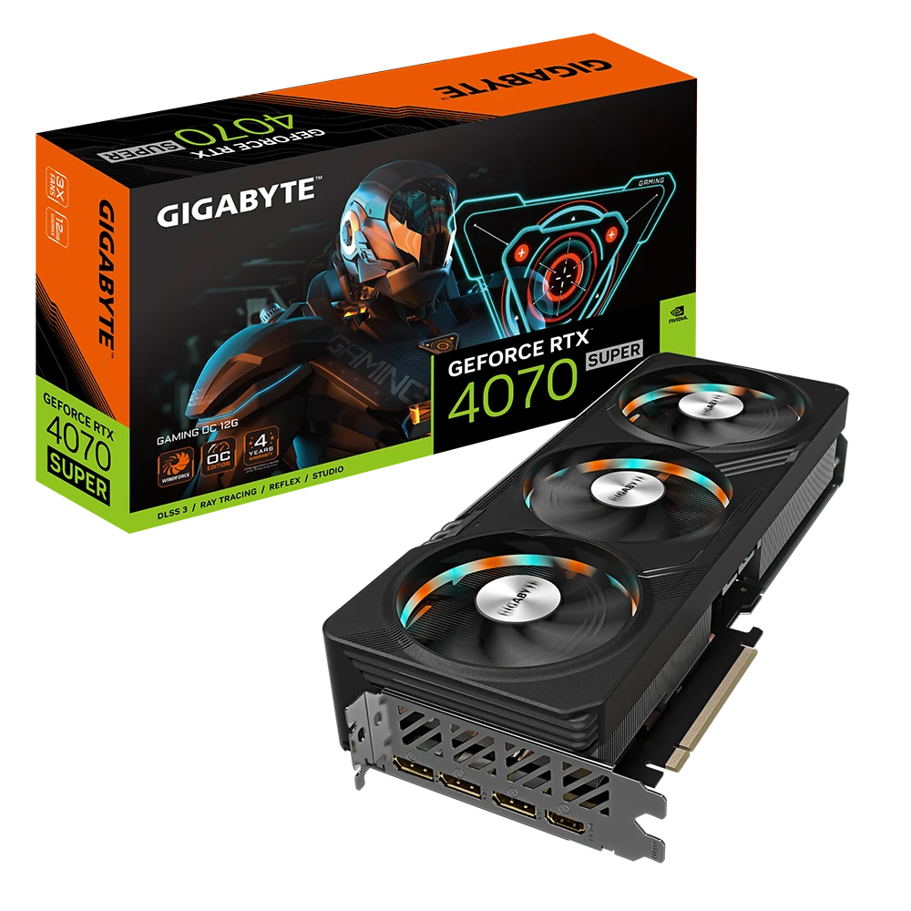 Gigabyte GeForce RTX 4070 SUPER GAMING OC 12G